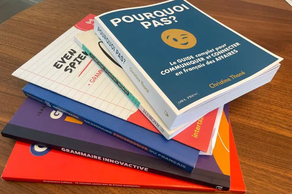 Franse grammatica boeken